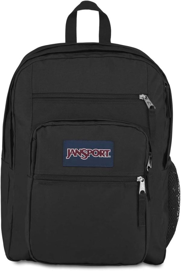 JanSport Laptop Backpack - Computer Bag with 2 Compartments, Ergonomic Shoulder Straps, 15” Laptop Sleeve, Haul Handle - Book Rucksack - Black